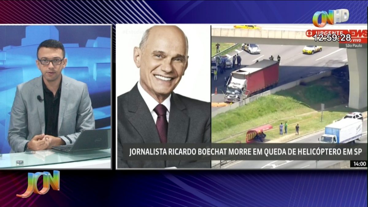 TV Costa Norte lamenta morte do colega Ricardo Boechat
