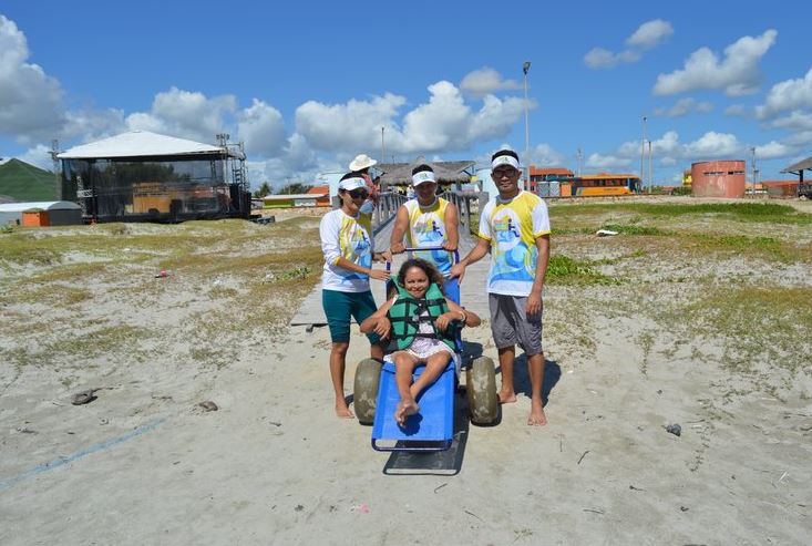Piauí Praia Acessível atenderá pessoas com deficiência no Carnaval