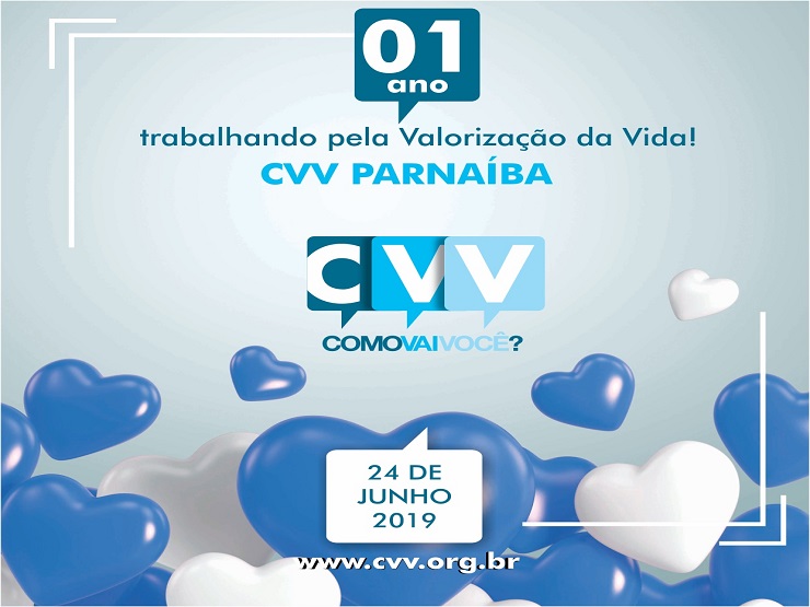 CVV de Parnaíba comemora um ano de atuação e busca mais voluntários
