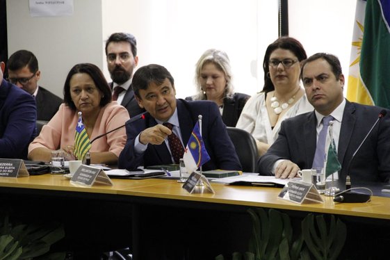 Wellington participa do Fórum de Governadores em Brasília nesta terça (11)