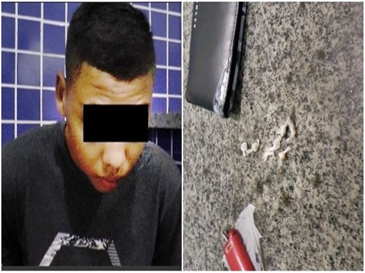 Adolescente de 16 anos é flagrado com pedras de crack