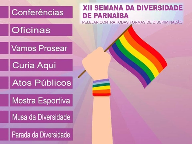 XII Semana da Diversidade de Parnaíba defende luta contra discriminação
