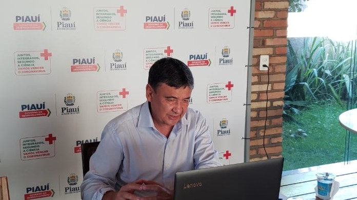 Em videoconferência, Wellington solicita apoio da bancada federal do Piauí