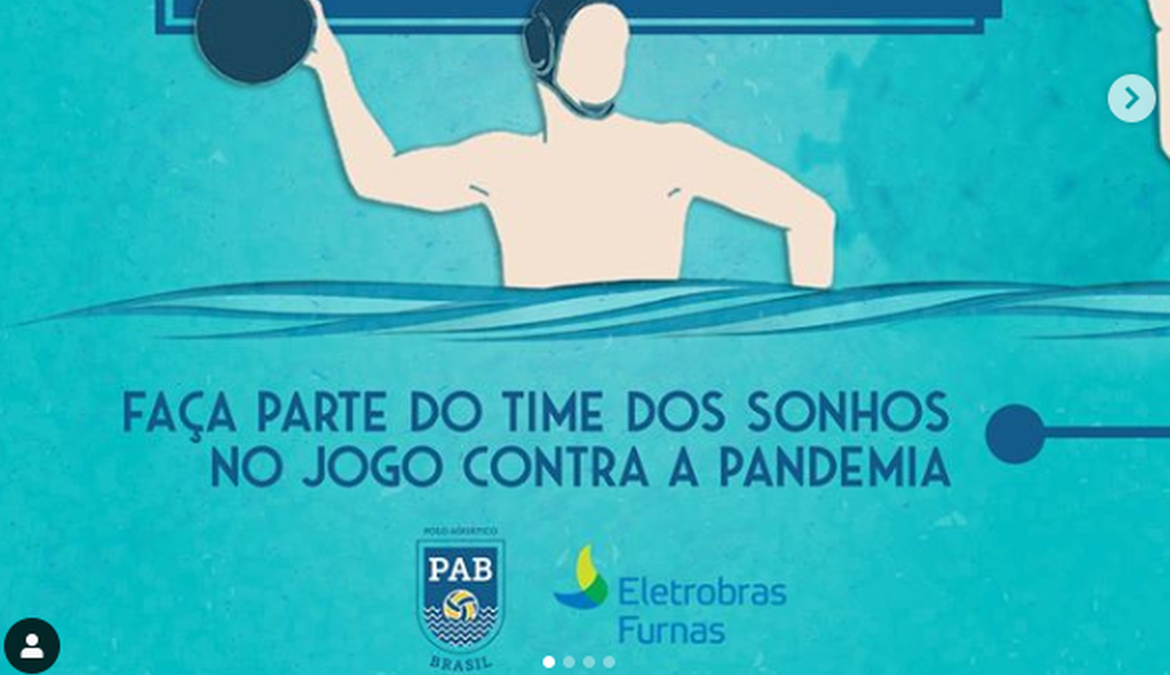 Covid-19: Liga Polo Aquático Brasil promove campanha solidária