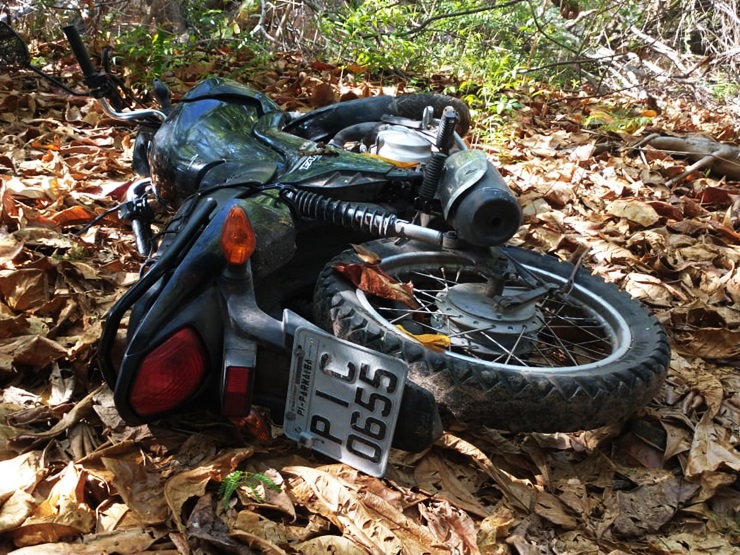 CIPTUR recupera motocicleta com restrição de roubo