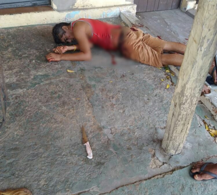 Pedreiro morre após ser esfaqueado na Rua Tabajara