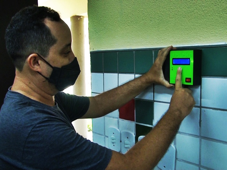 IFPI Parnaíba desenvolve termômetro automatizado para identificar febre