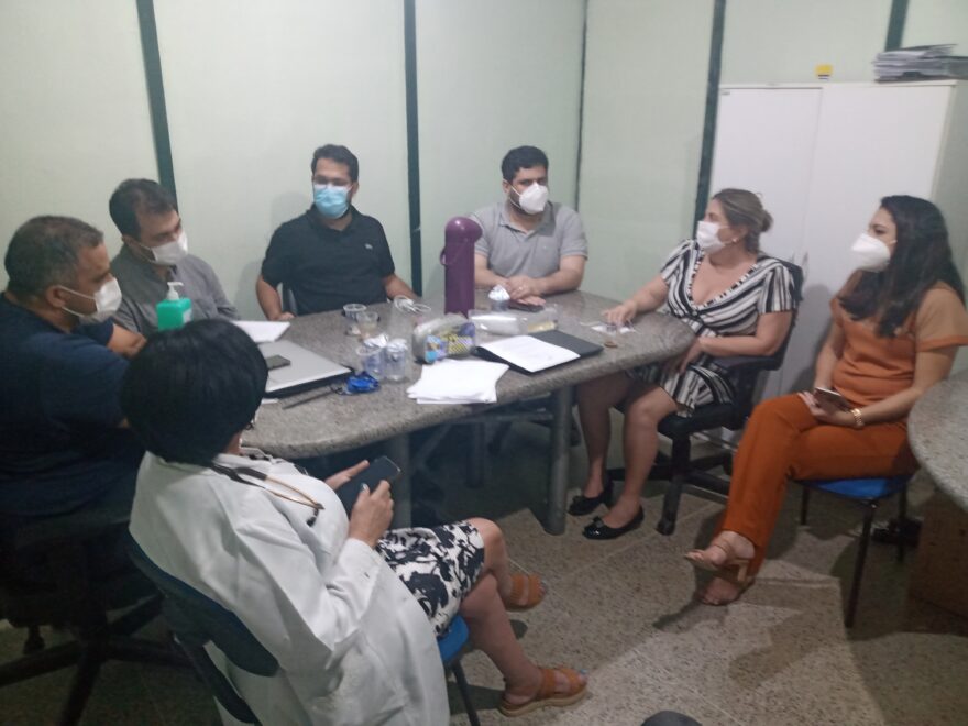 Diretores da Sesapi e Heda se reúnem para agilizar funcionamento Hospital N. Srª de Fátima