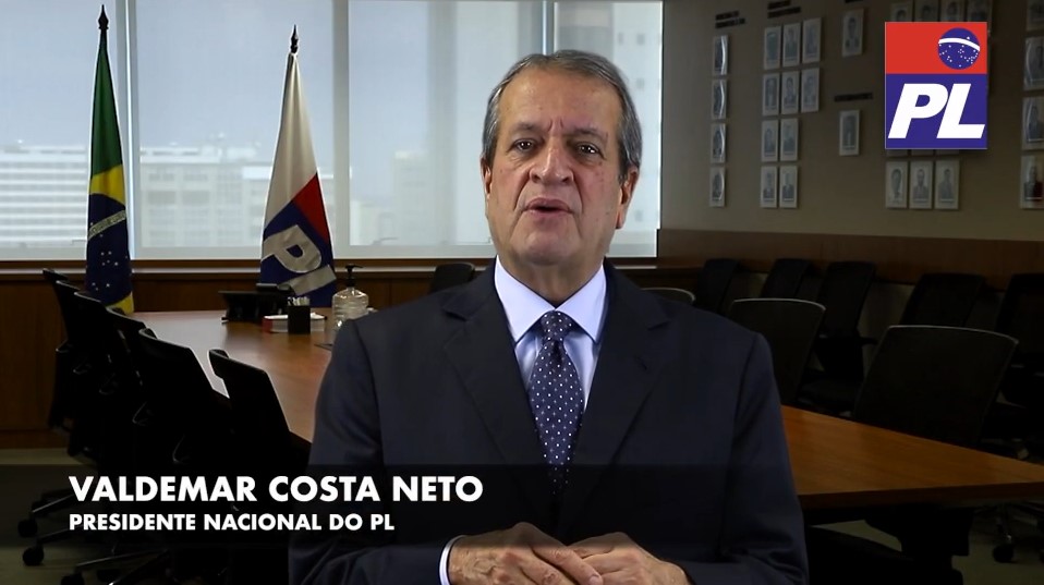 Valdemar Costa Neto confirma filiação de Bolsonaro ao PL no dia 22