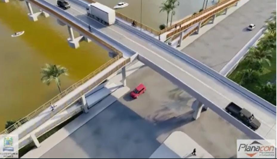 Elmano Férrer anuncia licitação de ponte que abre novo acesso à praia da Pedra do Sal