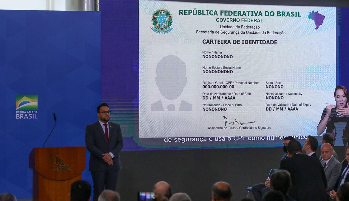 Governo lança carteira nacional de identidade com registro único