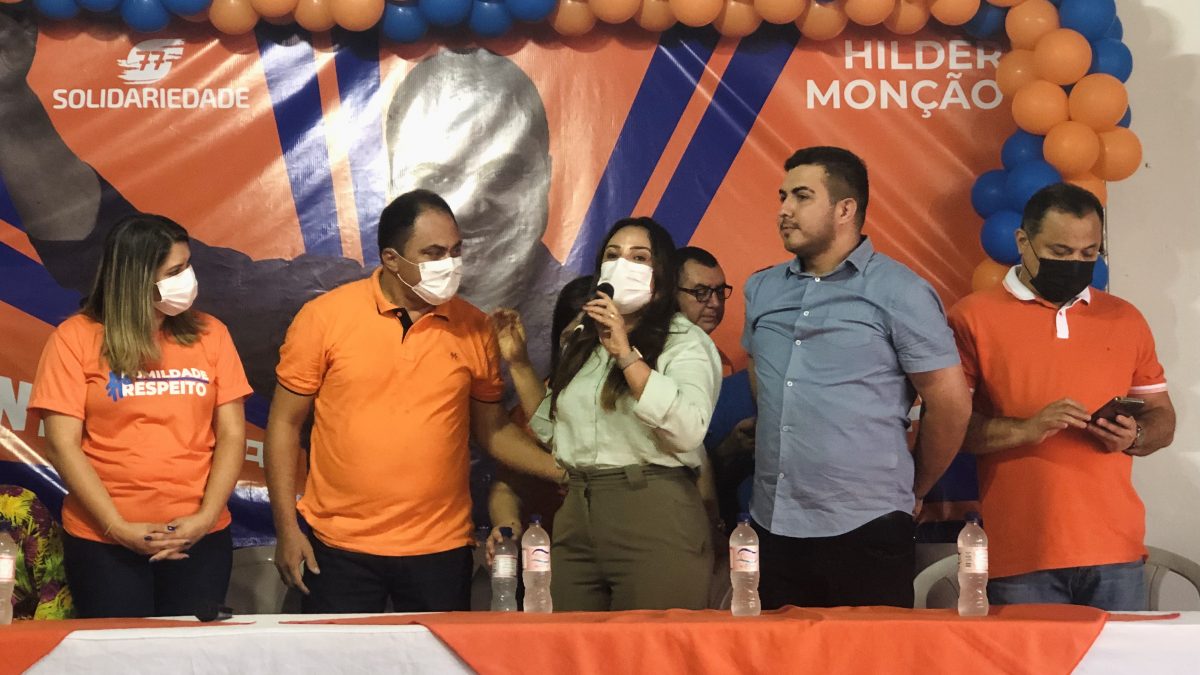 Hilder Monção lança pré-campanha a deputado estadual com apoio de Rejane Dias