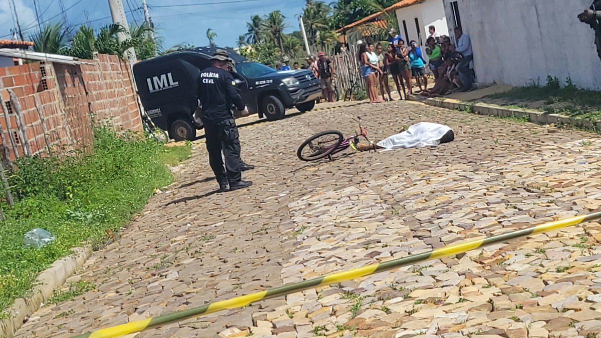 Enquanto andava de bicicleta: Homem é morto a tiros em Luís Correia