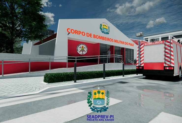 Dr. Hélio assegura início das obras da nova sede para o Corpo de Bombeiros de Parnaíba