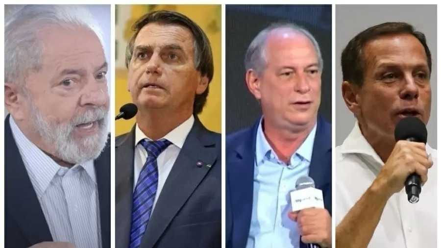 Ipespe: Lula tem 44%; Bolsonaro, 31%; Ciro, 8%, e Doria, 3%