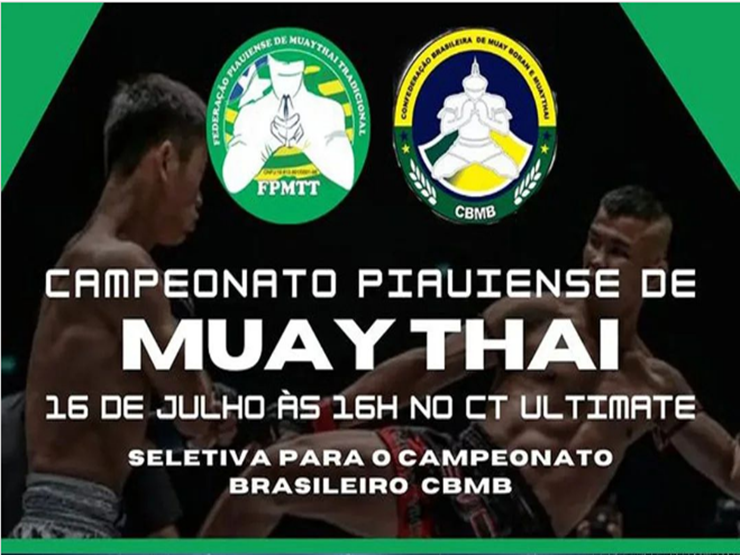Campeonato Piauiense de Muay Thai vai movimentar férias em Parnaíba