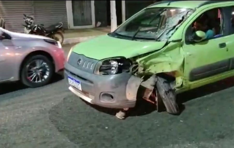 Motociclista tem braço decepado durante colisão com carro no bairro Planalto, em Parnaíba