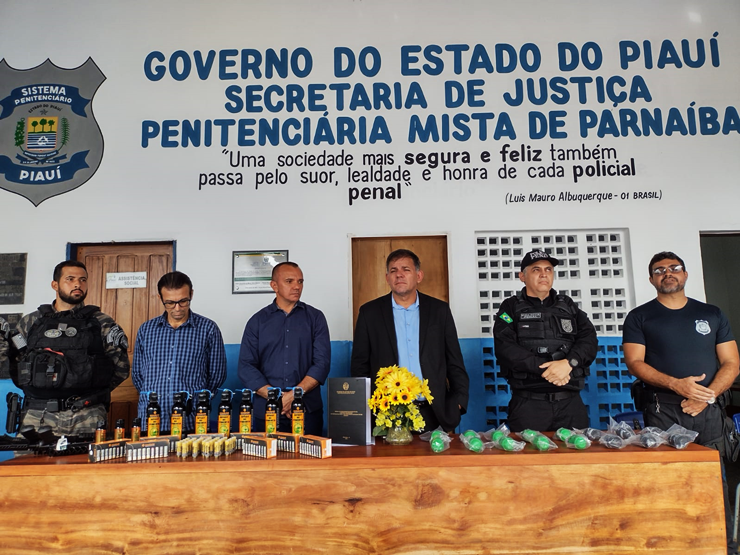 Secretaria de Justiça do Piauí investe em equipamentos para rotina e protocolo na Penitenciária de Parnaíba