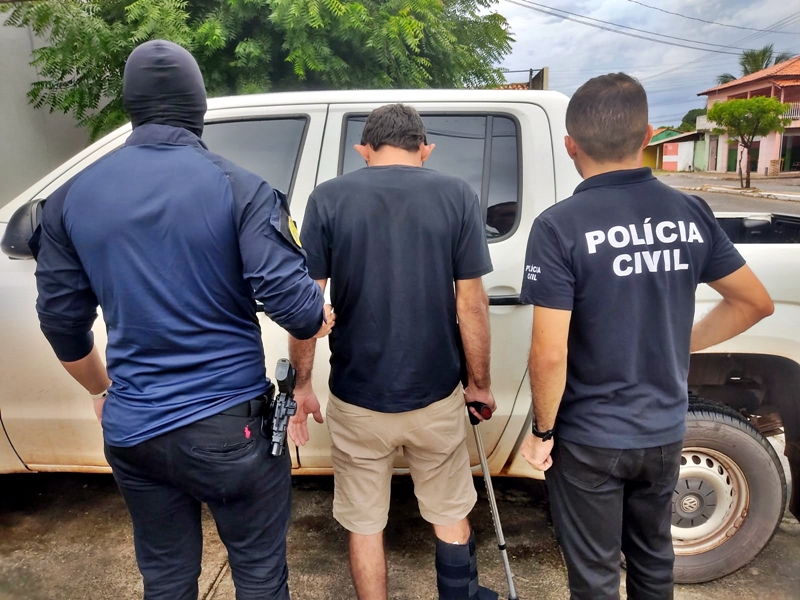 Acusado de roubos e furtos em Parnaíba é preso no Buriti dos Lopes