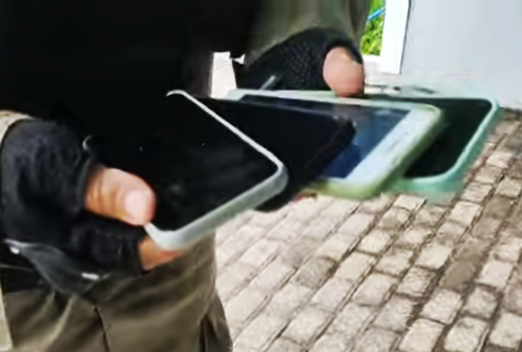 Após assalto em loja de celulares de Parnaíba, polícia recupera aparelhos