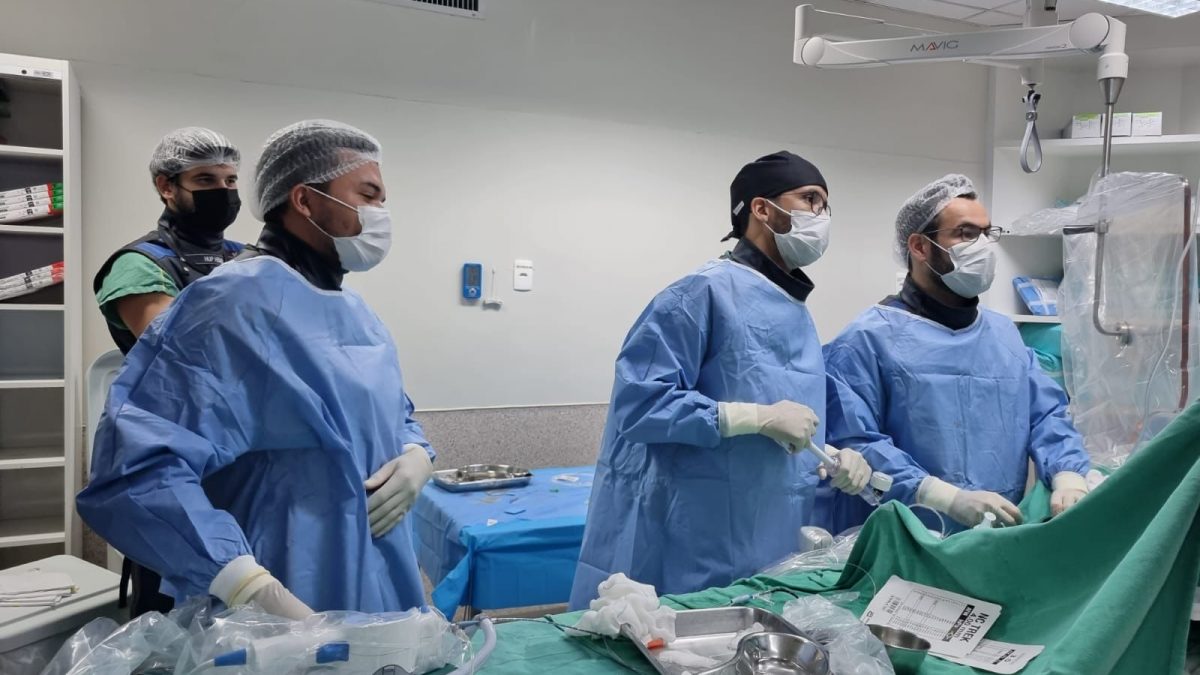 Primeira angioplastia em ponte de safena com Shockwave do Brasil é realizada no Hospital da Unimed Teresina