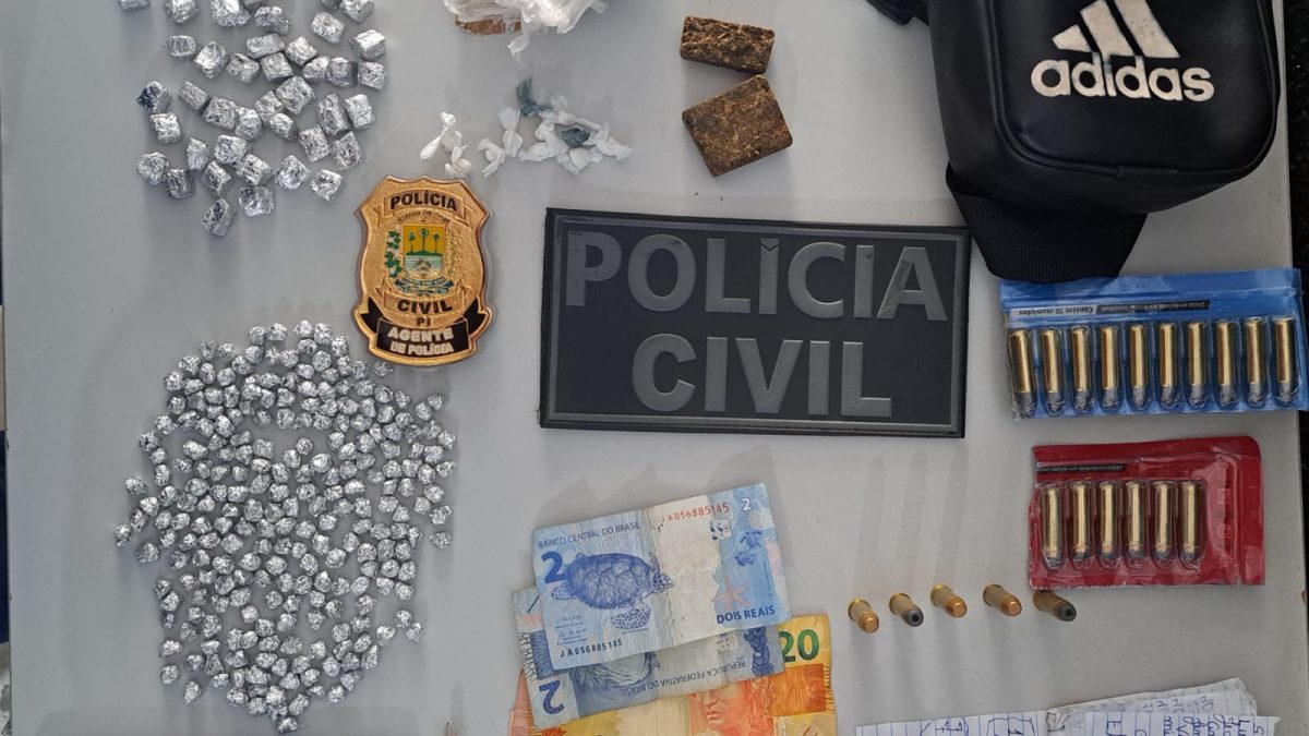 Homem é preso por tráfico de drogas no Povoado Macapá