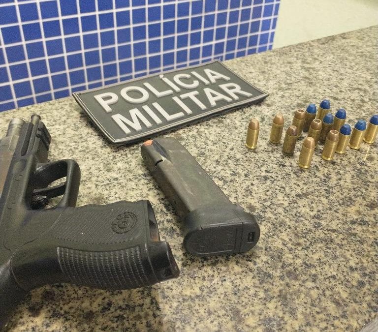 PM prende homem por porte ilegal de arma na zona rural de Luís Correia