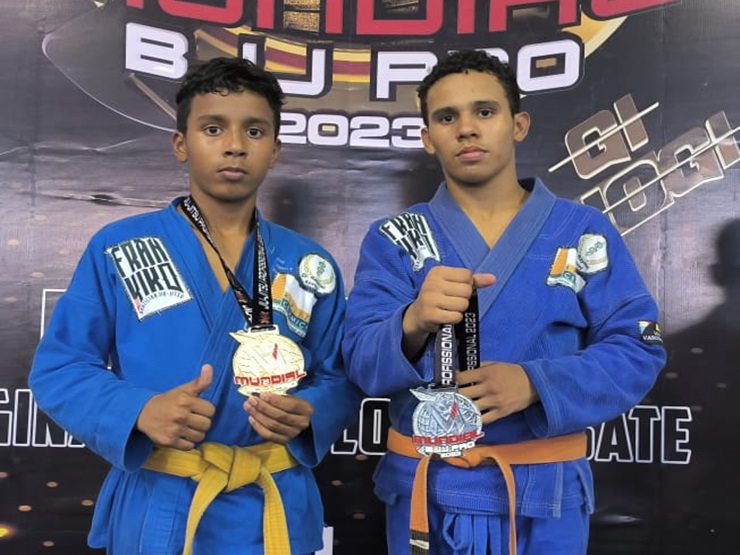 Adolescente de Parnaíba é campeão no Mundial de Jiu-Jitsu 2023 em Fortaleza