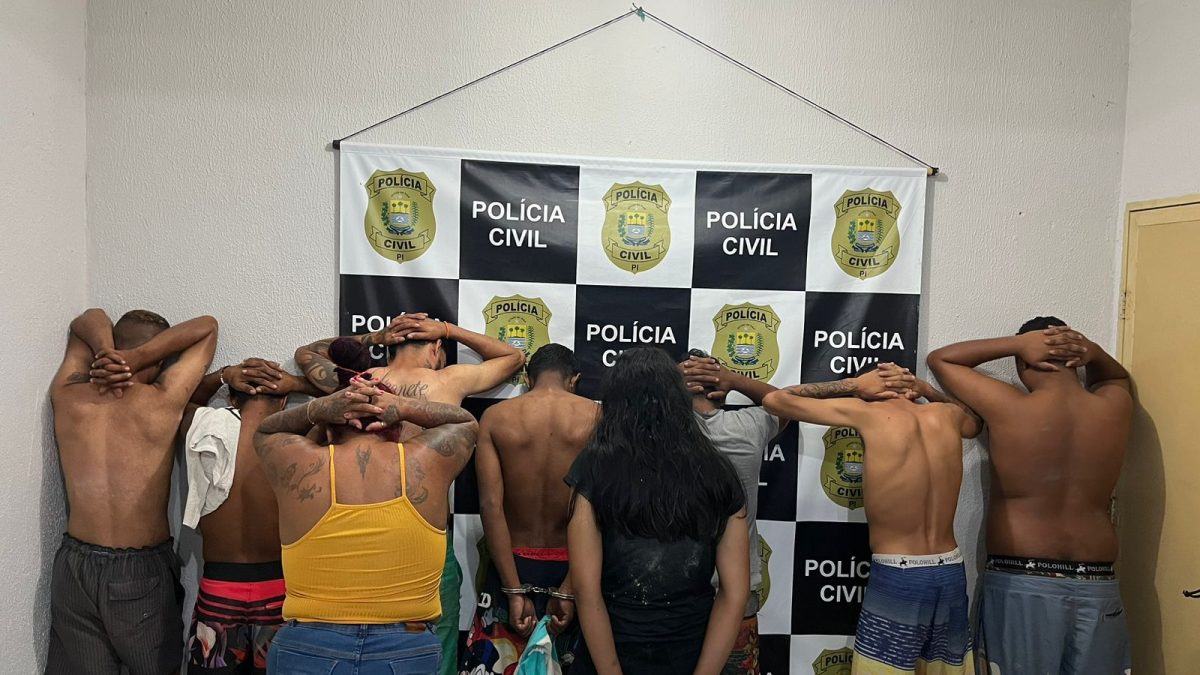 Operação Tânatos prende nove pessoas e apreende armas em Buriti dos Lopes