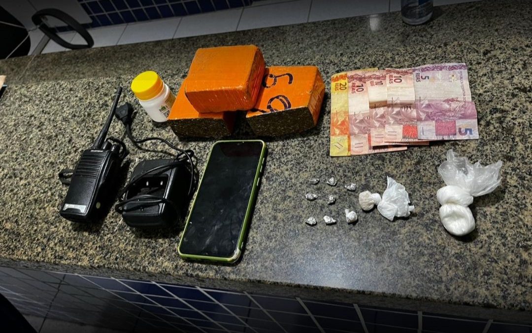 Mulher é presa acusada de tráfico de drogas em Luís Correia