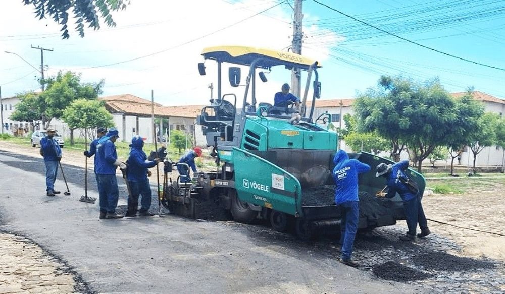 Governo do Piauí inicia mais pavimentação asfáltica em Parnaíba