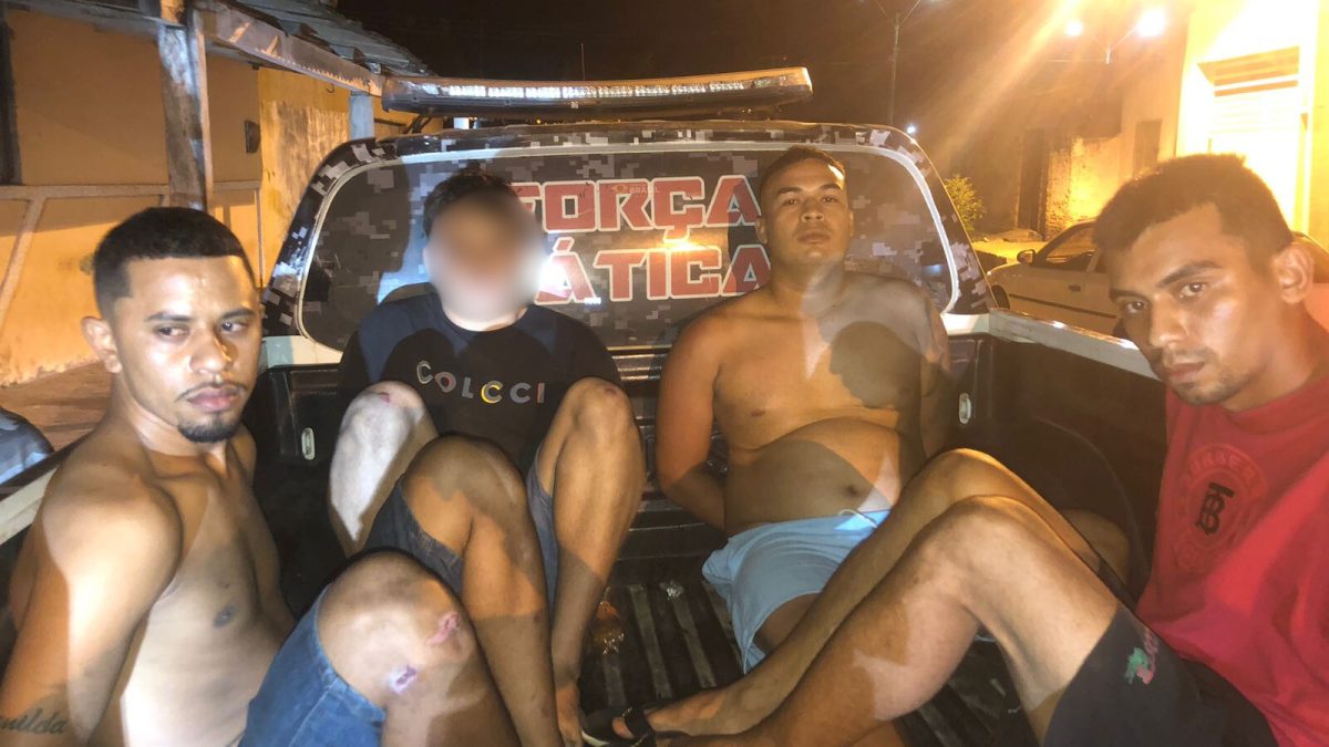 Jovens são presos em flagrante após roubo e desmanche de moto em Parnaíba