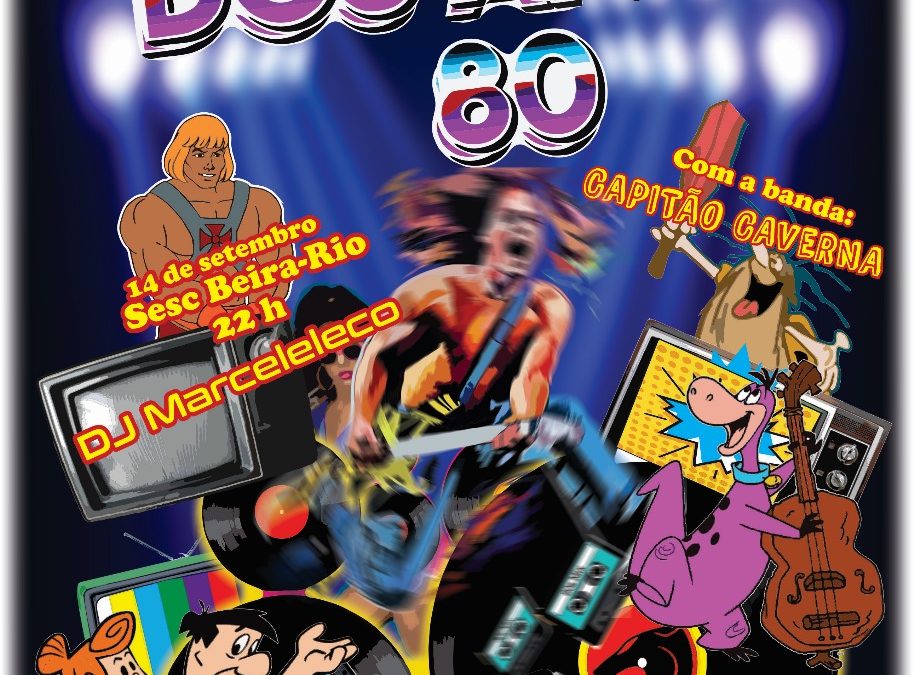 Tradição de décadas com festa ‘Anos 80’ já tem ingressos à venda no Sesc Beira Rio