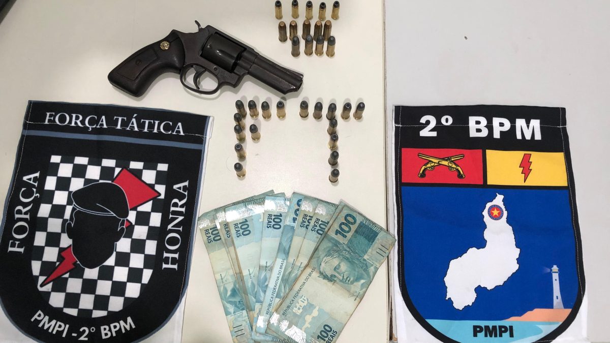 Homem vende arma de fogo em oficina e acaba preso pela Força Tática