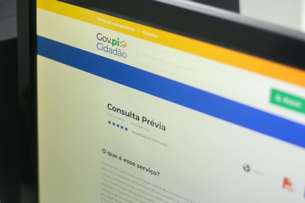 Gov.pi Cidadão lança serviço de consulta prévia para eventos