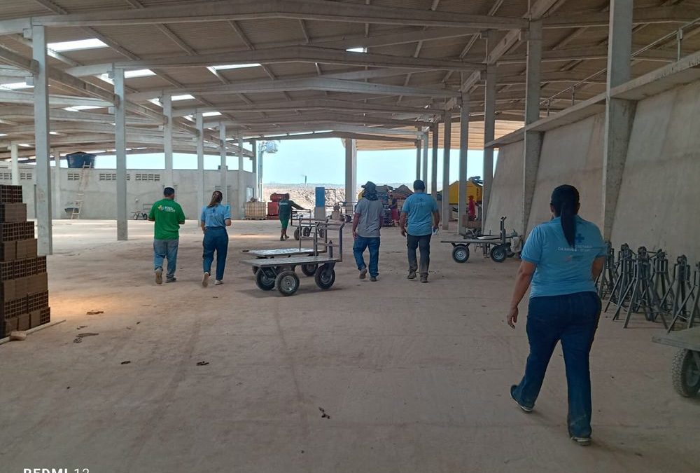 Cerest de Parnaíba fiscaliza condições de trabalho em olarias da Planície Litorânea