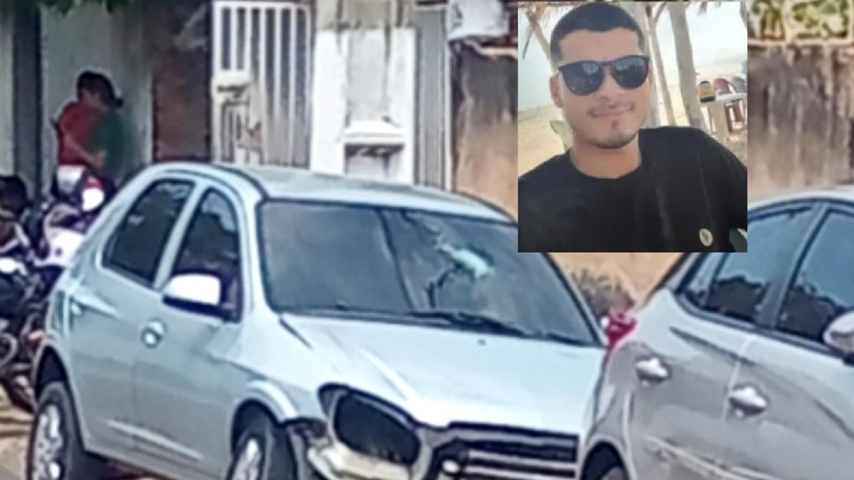 Jovem de 24 anos morre após colidir carro em calçada no Bairro Nossa Senhora do Carmo, em Parnaíba