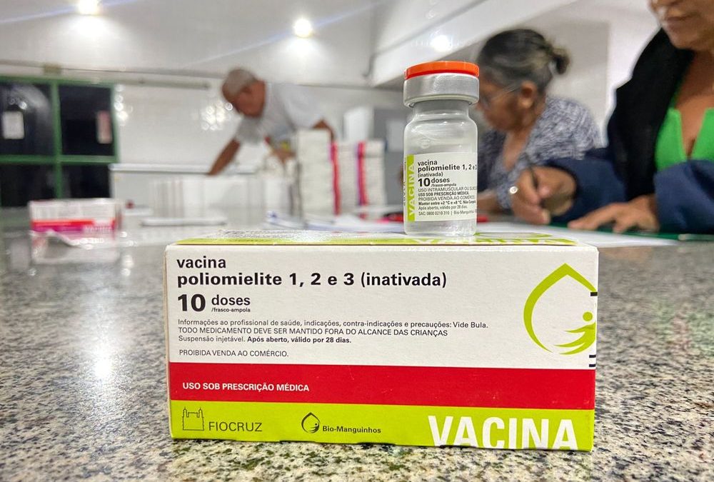 Sesapi orienta população piauiense sobre novo esquema vacinal contra a poliomielite