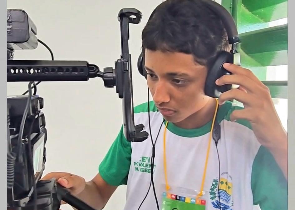 Cinema na Escola: Alunos do Ceti Polivalente Lima Rebelo em Parnaíba, iniciam gravação de projeto audiovisual