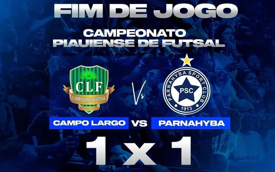 Parnahyba leva a melhor e está na final do Campeonato Piauiense de Futsal