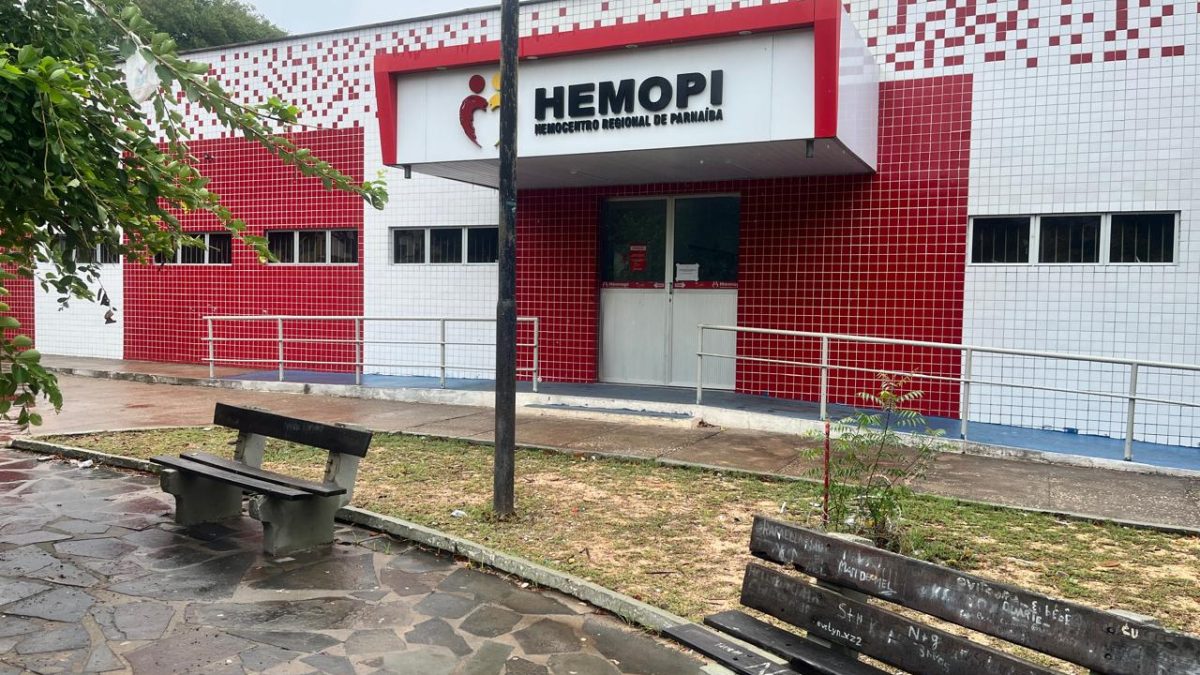 Hemocentro Regional de Parnaíba enfrenta situação crítica com estoques de sangue baixos