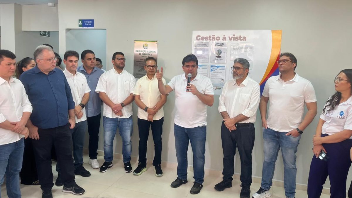 Rafael Fonteles inaugura nova Central de Diagnóstico em Parnaíba com serviços de alta tecnologia e saúde digital