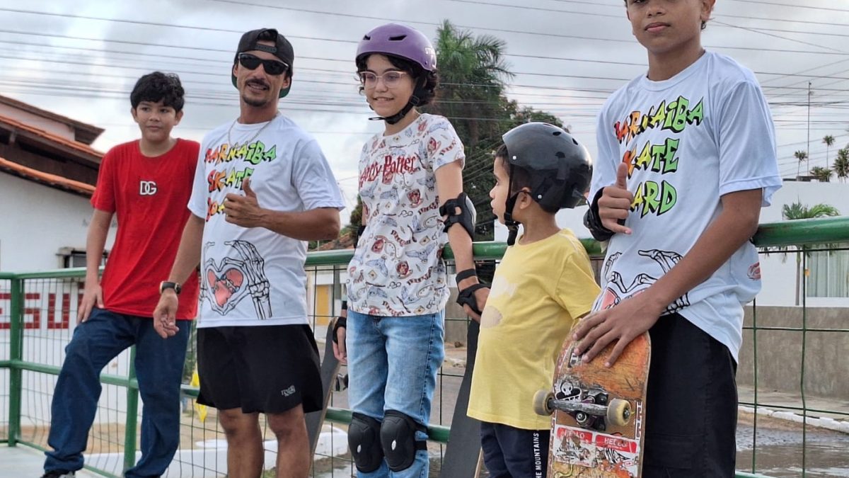 Atletas mirins de Parnaíba se destacam em competições de skate regionais e nacionais