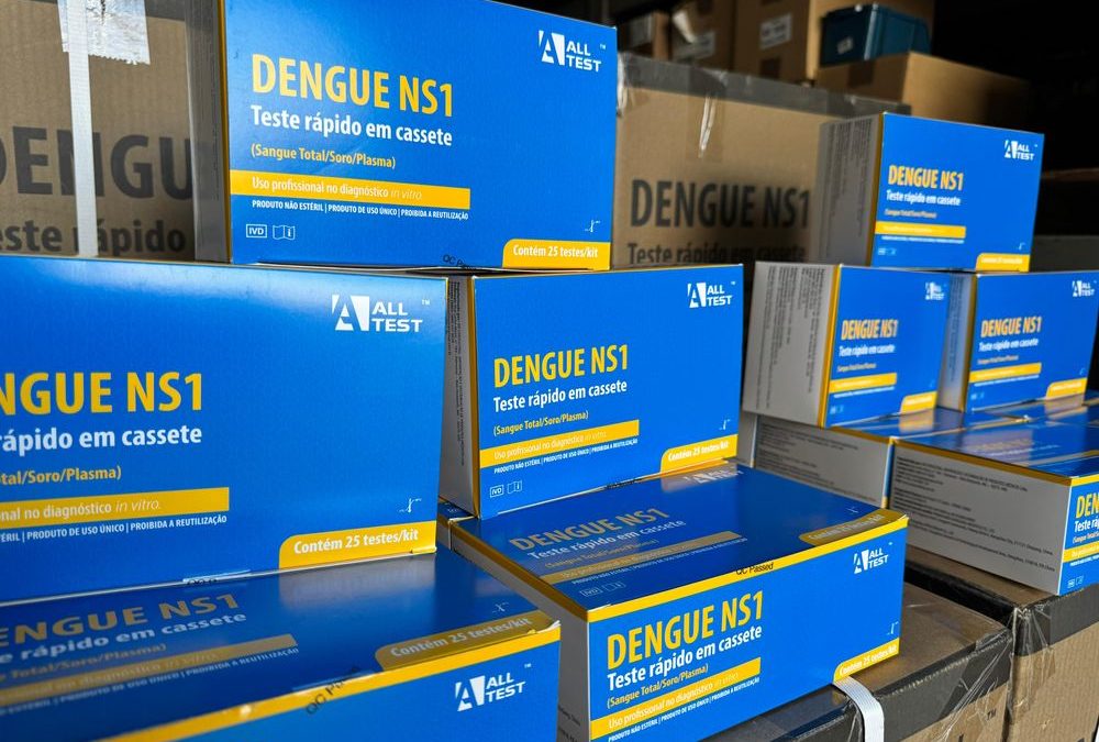 Piauí recebe mais de 10 mil testes rápidos para dengue