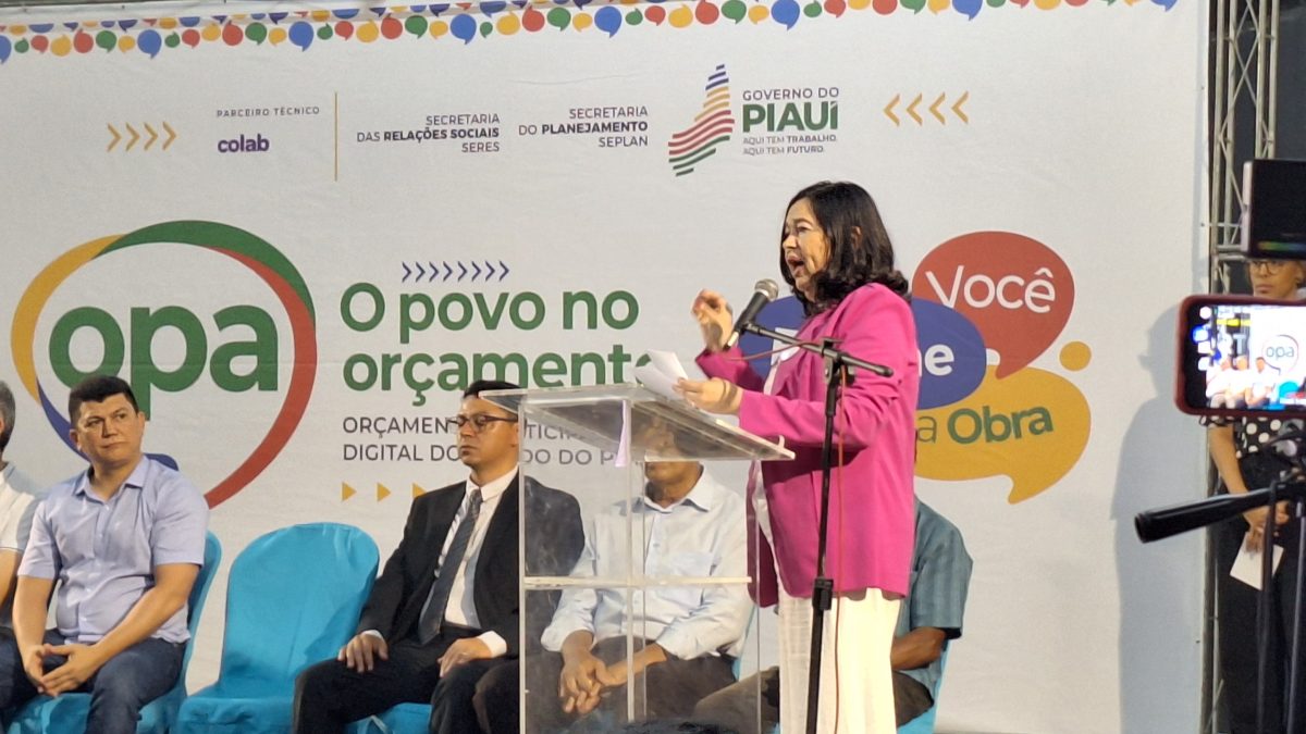 Governo do Piauí lança terceira edição do Orçamento Participativo com aumento de investimentos