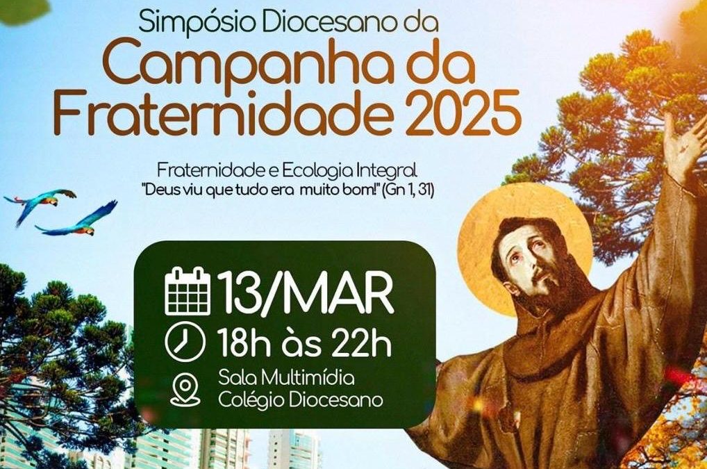 Diocese de Parnaíba promove simpósio sobre Fraternidade e Ecologia Integral