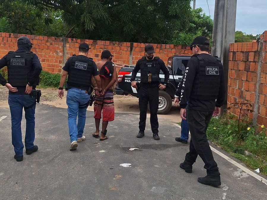 Polícia Civil prende dois homens por homicídio ocorrido em Parnaíba