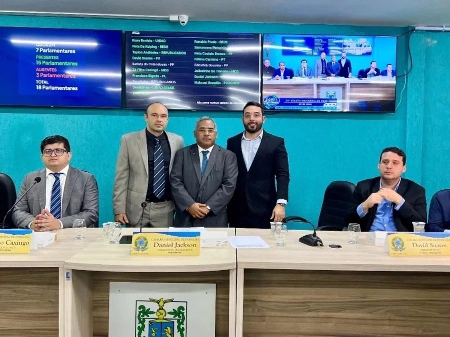 Ex-secretário municipal de transporte toma posse na Câmara após morte de Brunão