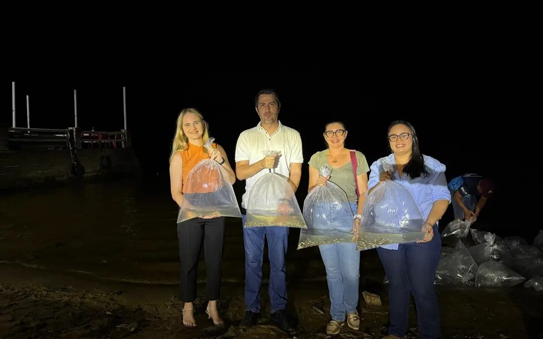 Lagoa do Portinho passa por repovoamento com ação de peixamento