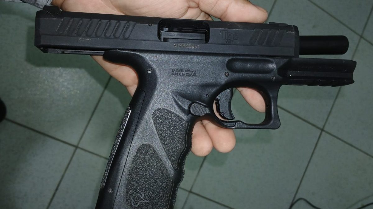 Ameaças e tensão em casa terminam com arma apreendida em Parnaíba